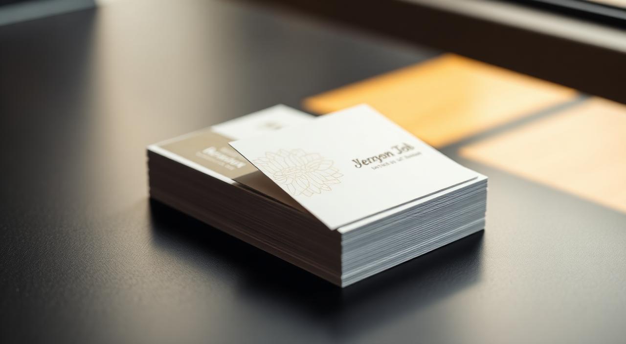 Cartes de visite et papeterie d'entreprise imprimées — livraison à Erstein