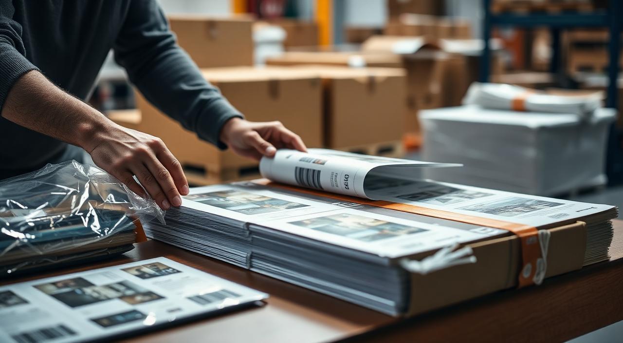 Préparation et conditionnement des commandes imprimées — livraison à Brumath
